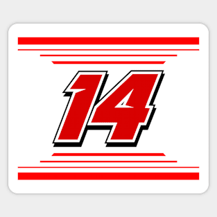 JJ Yeley #14 2024 NASCAR Design Sticker